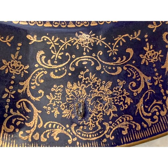 Plates Antique RARE FIND 23 Karat Imperial  Salem China Plates #collectors - Picture 5 of 11